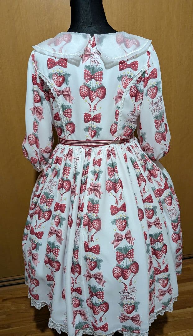 AngelicPretty StrawberryDollワンピース＆カチューシャ