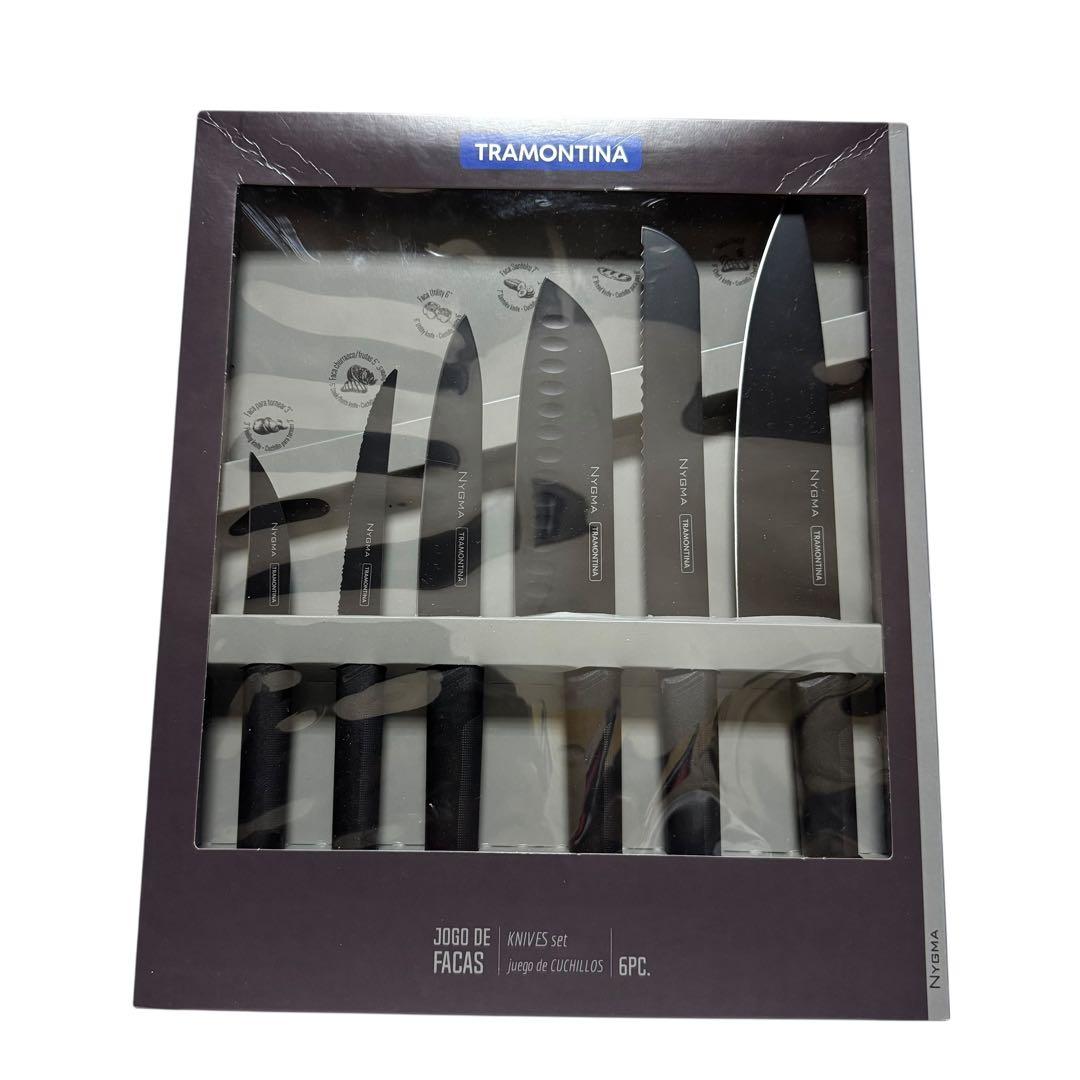 【未開封】TRAMONTINA 包丁セット 6本 定価24,000円
