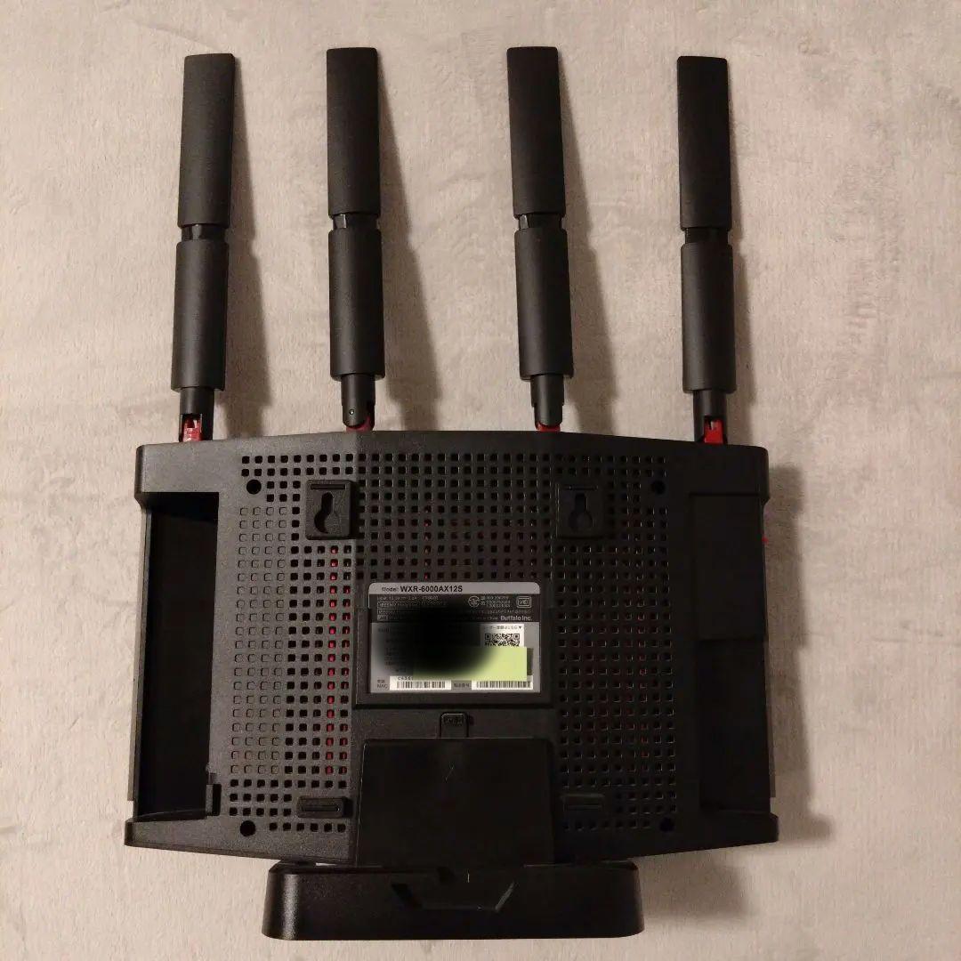 BUFFALO 無線LAN(wifi)ルーター WXR-6000AX12S