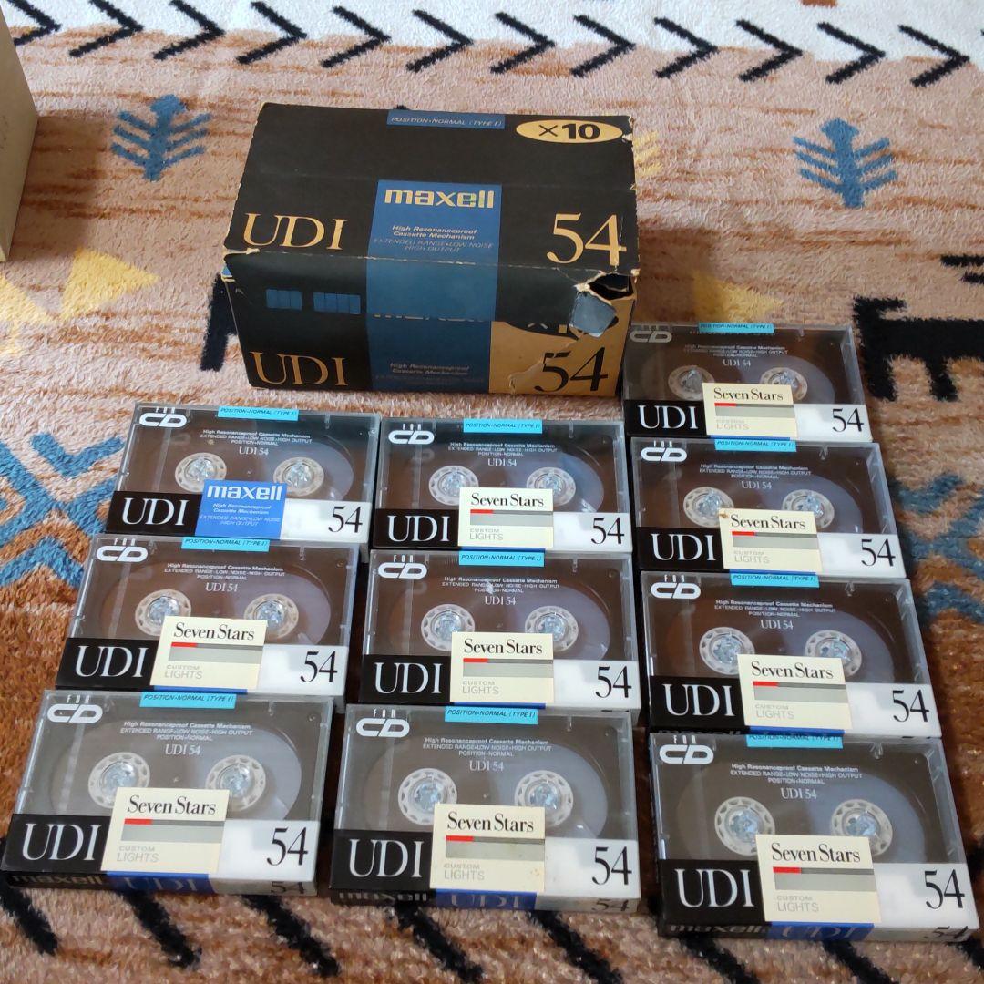 マクセル・カセットテープUD―１非売品(セブンスター景品)１０個箱入り新品未開封