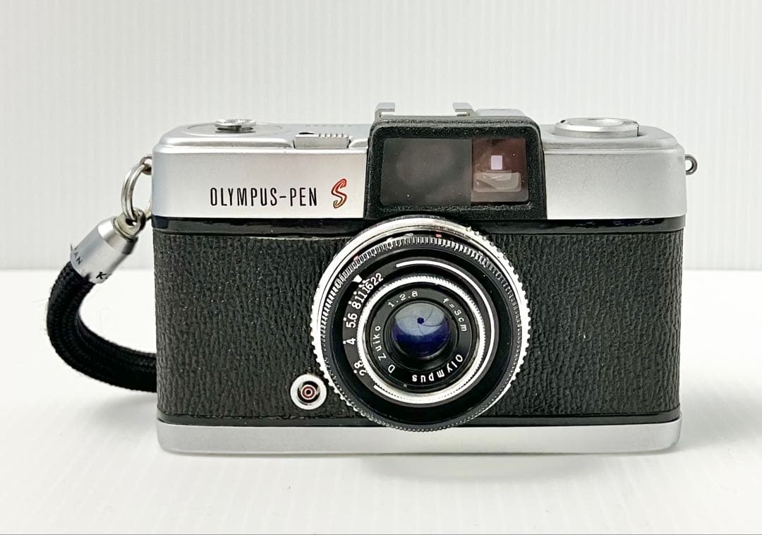 エモい美品 65年前 1960年製 OLYMPUS PEN S ハーフカメラ