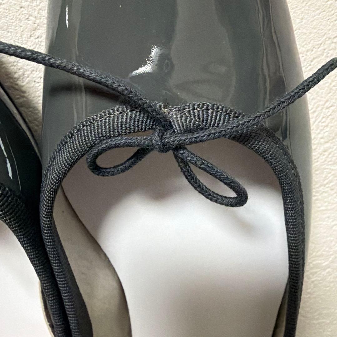 Repetto グレー バレエシューズ　371/2