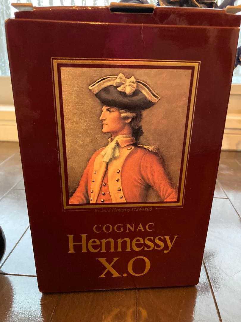 ヘネシーxo金キャップグリーンボトル