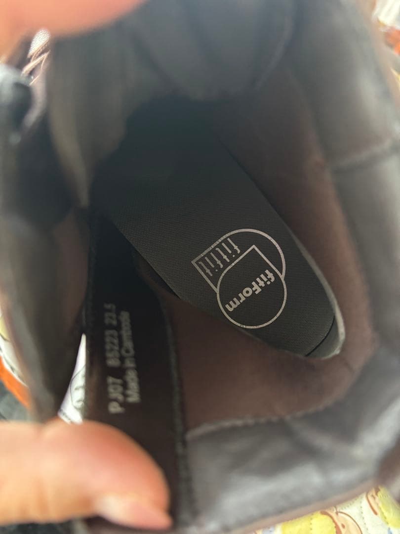 fit fit フィットフィット クラフィット レースアップブーツ ２３.５cm