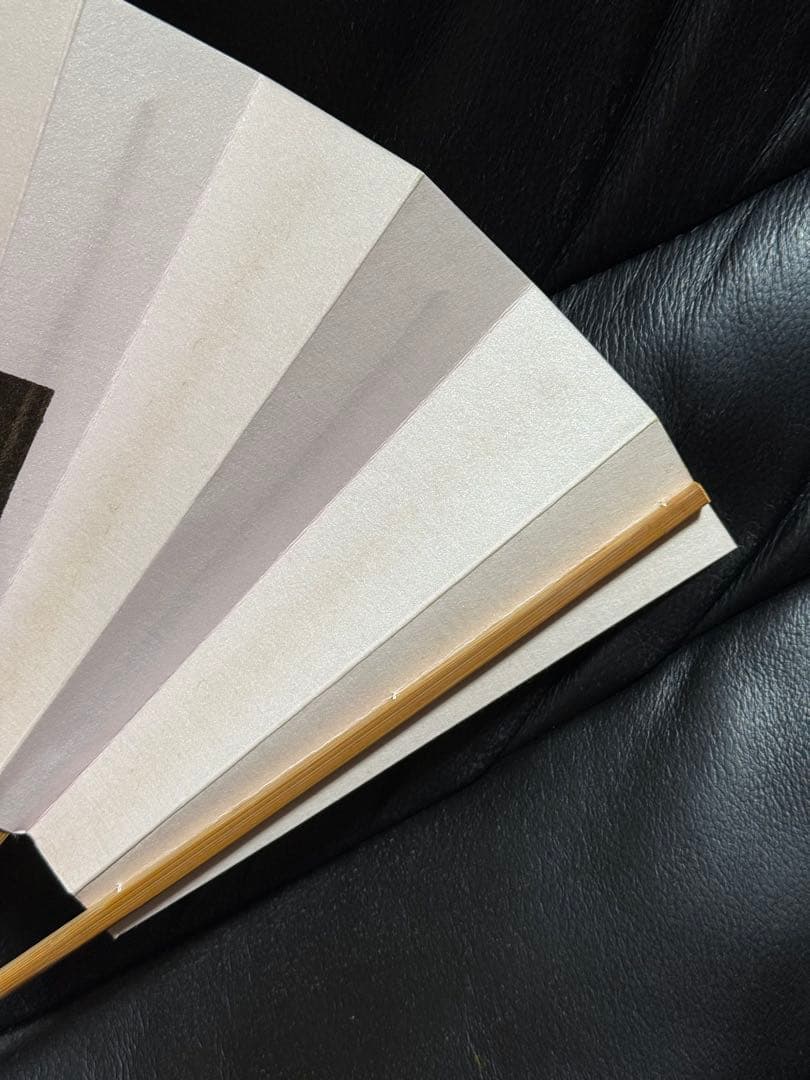 扇子　32.5cm 宮脇賣扇庵　金　月秋草花　飾り扇　飾舞扇　舞扇子　舞踊　着物