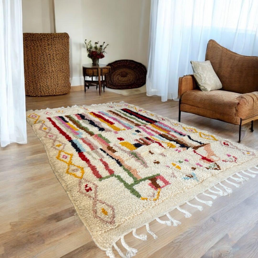 モロッコ　ベニワレン　ラグ