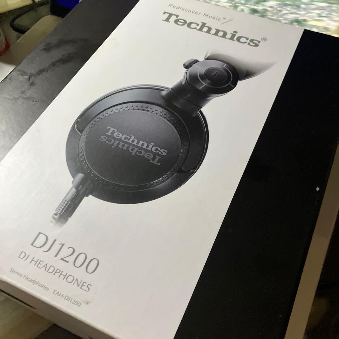n*i様 Technics DJ1200 DJヘッドフォン ブラック