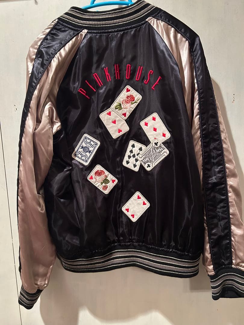 PINK HOUSE アリス柄スカジャン