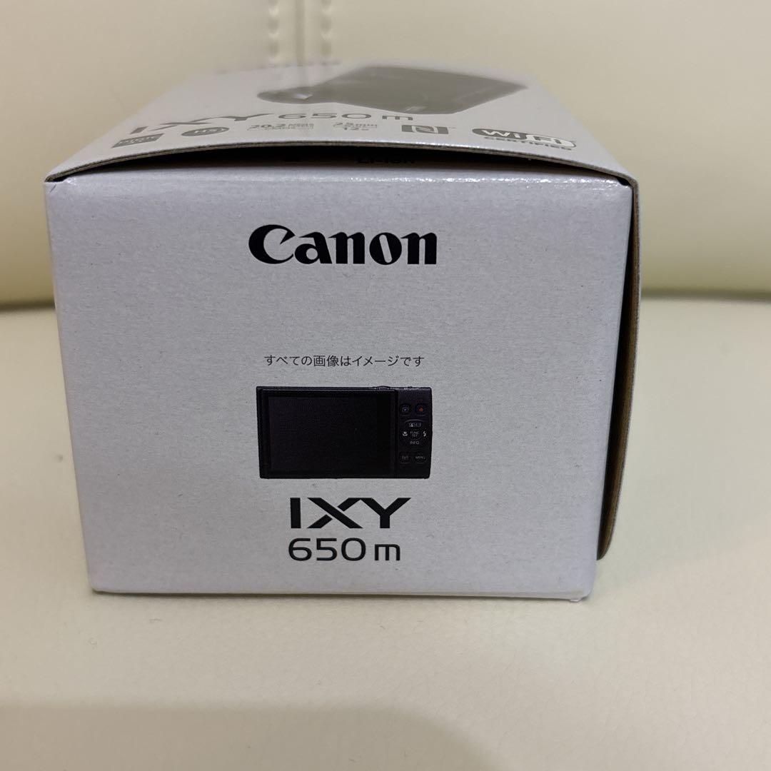 【新品未開封】Canon IXY 650m コンパクトデジタルカメラ　ブラック