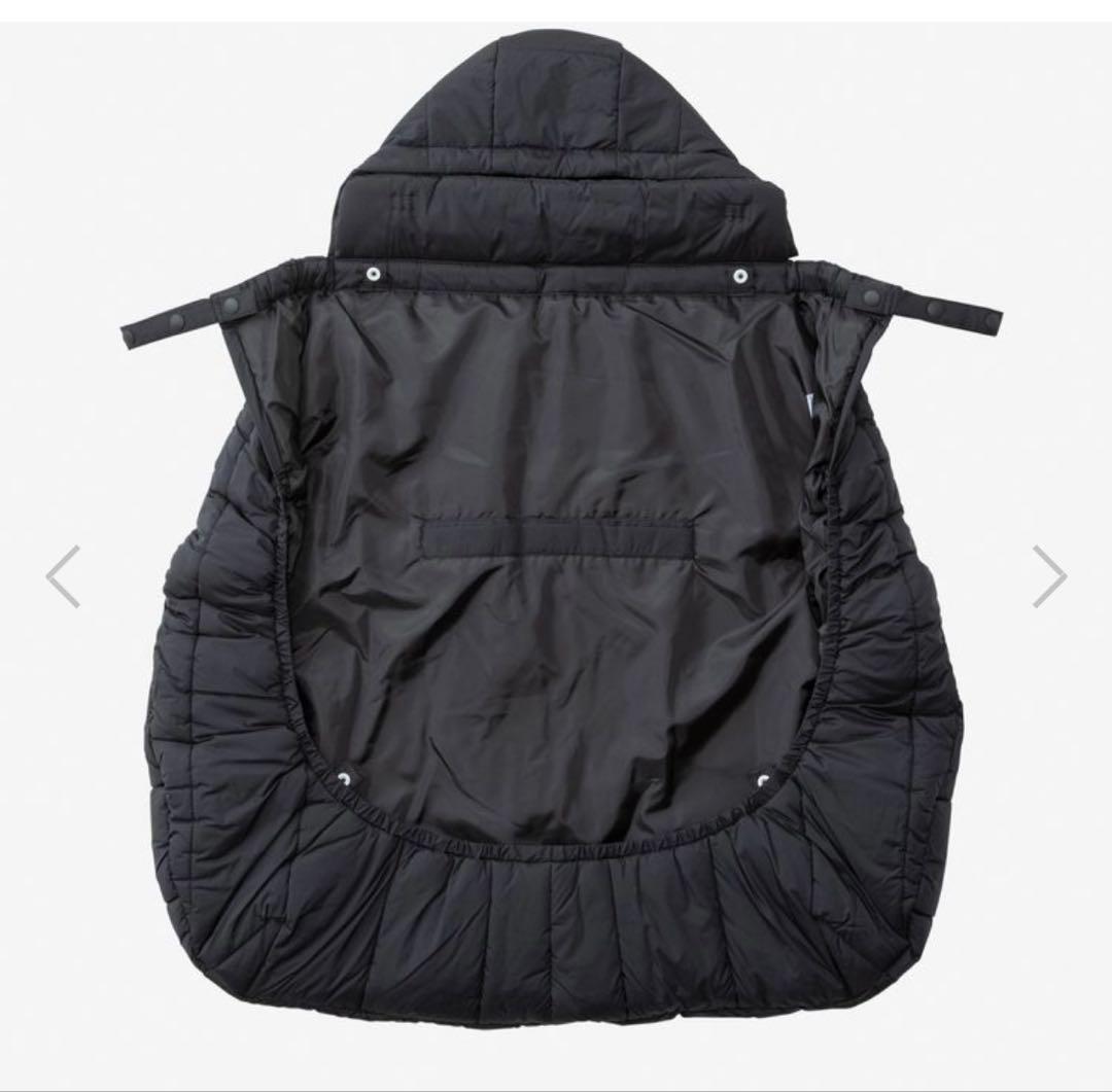 ブラック 抱っこひもカバー ONE SIZE