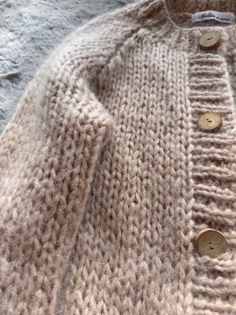 ビリティスディゼッタン　モヘア　カーディガン