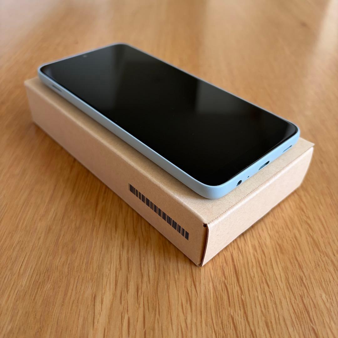 【美品】arrows We2 F-52E スマートフォン本体 ライトブルー LB