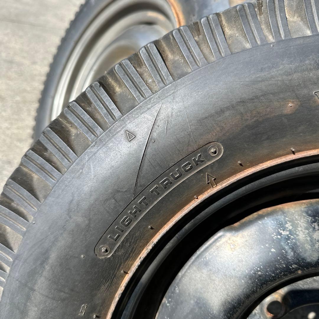 6.00R16 6PR ジムニーホイール付き　スパイクタイヤ4本