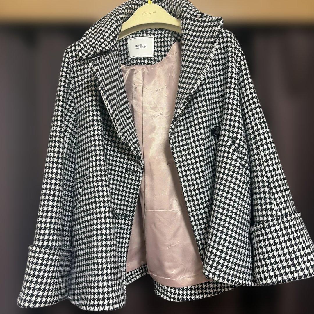 ジャケット・アウター Her lip to Proust Wool-Blend Melton Coat