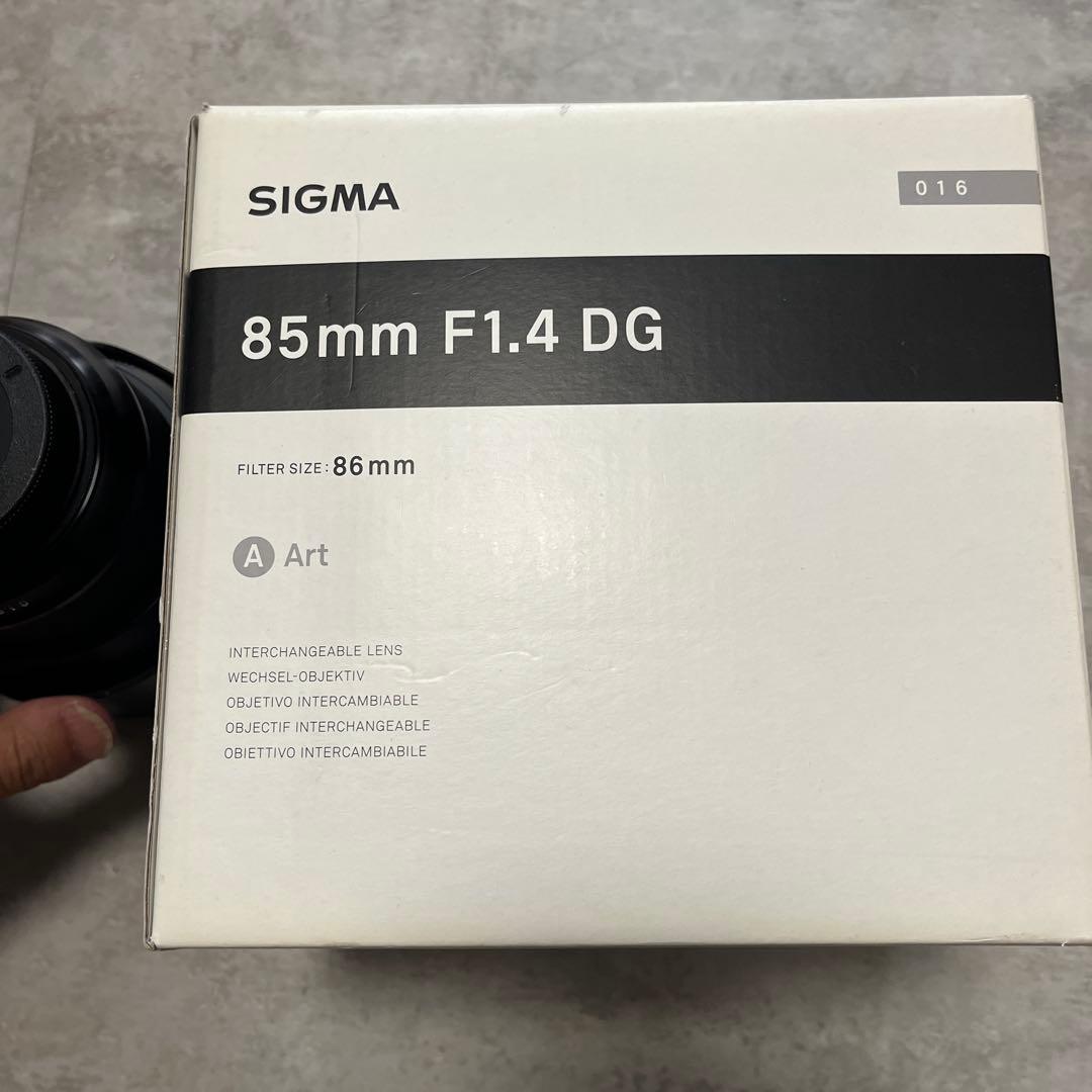 SIGMA 85mm F1.4 Art レンズ　 Fマウント