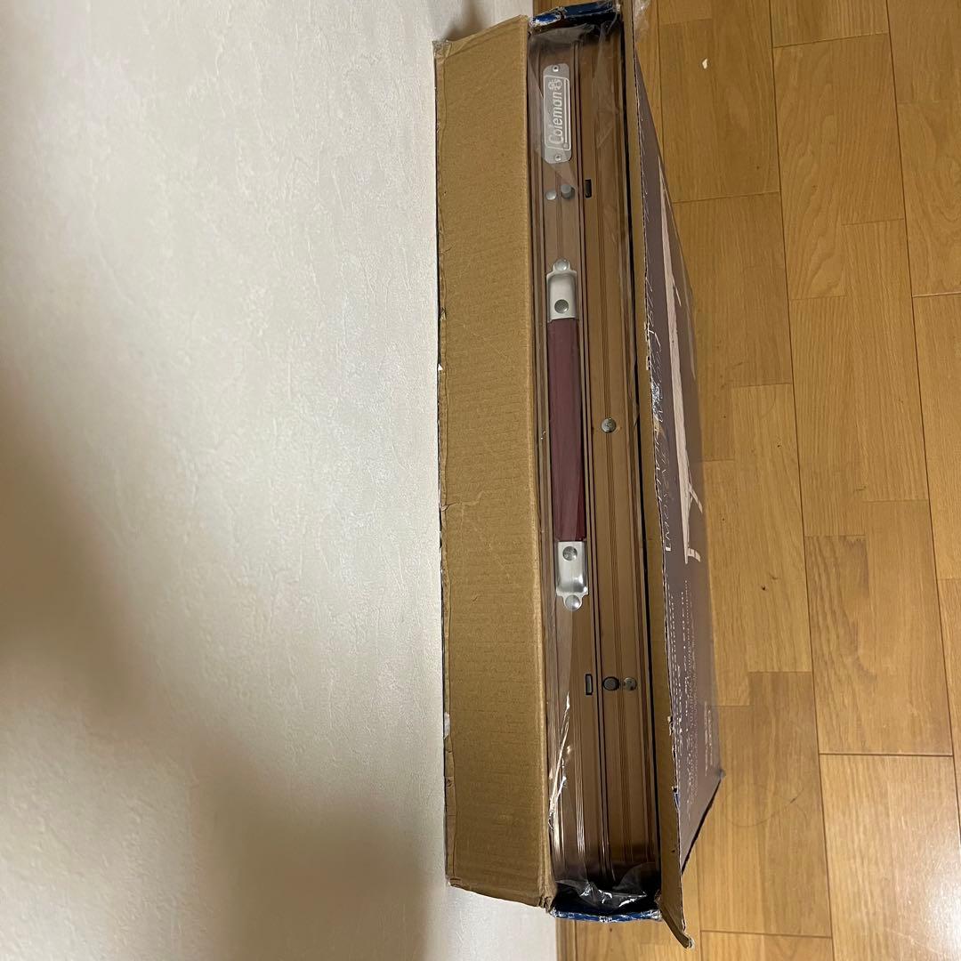 廃盤品Coleman インディゴレーベル リビングテーブル120 モザイクウッド