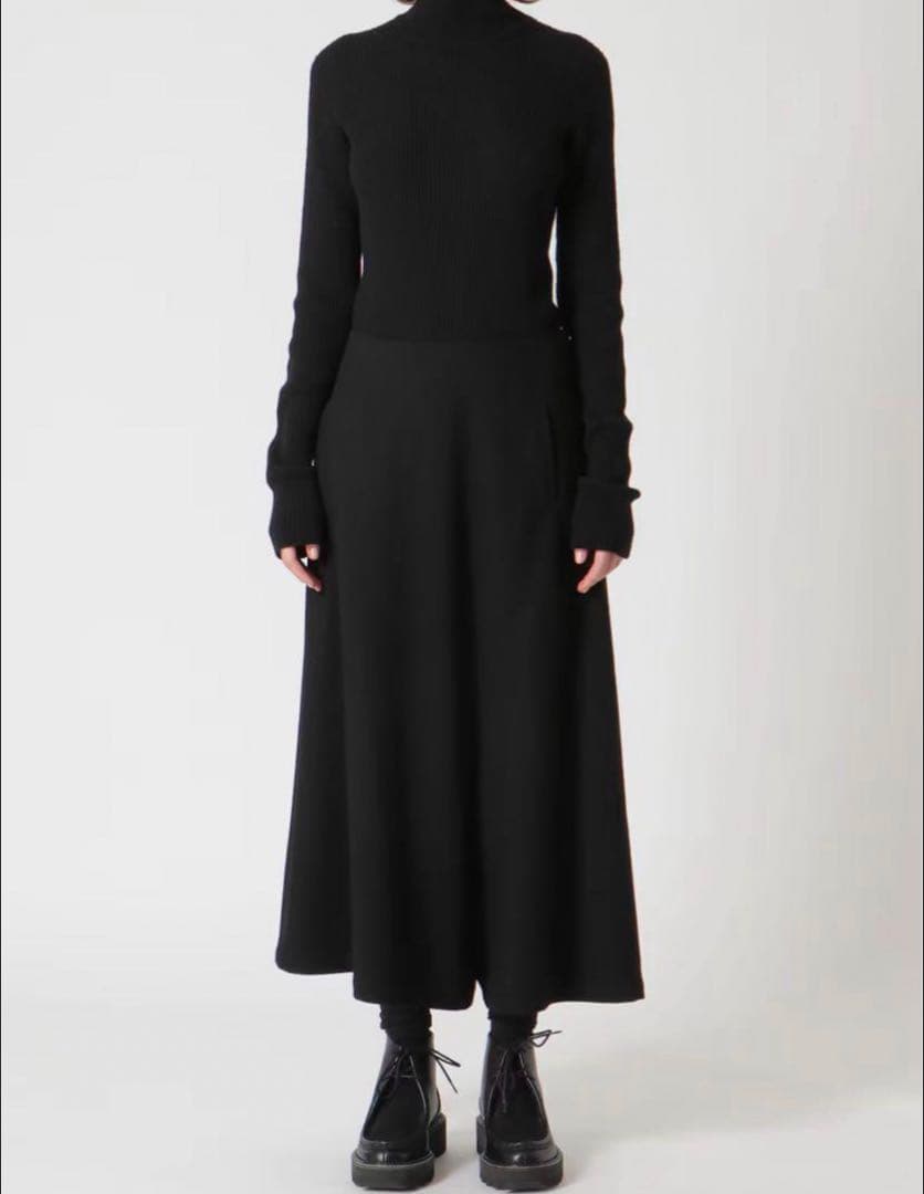 Y's WOOL FLANNEL SKIRT-PANTS ウールスカンツ 02