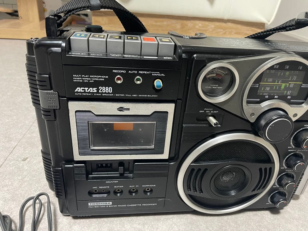 ACTAS 2880 カセットラジカセ