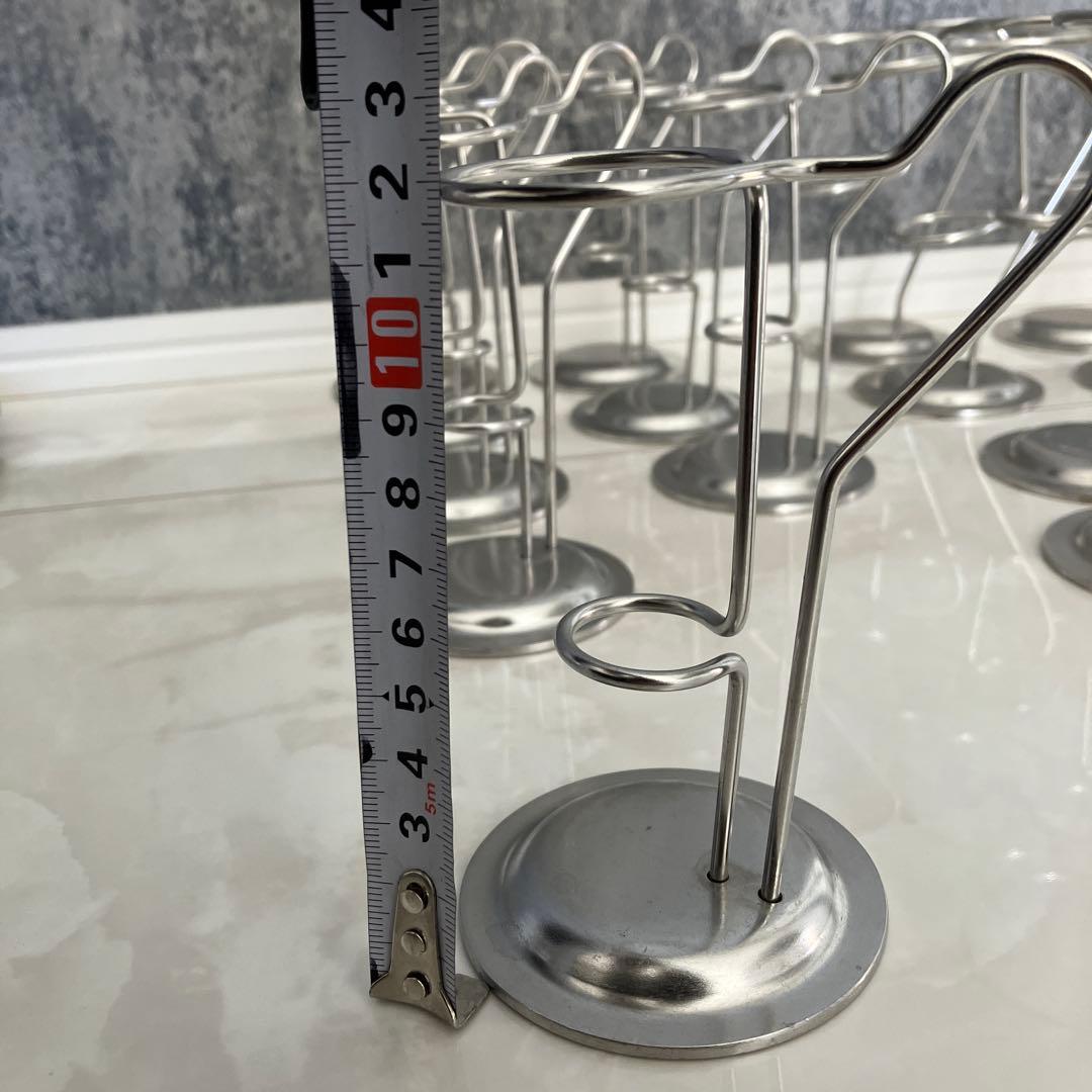 ステンレス製アイスクリームスタンド　16個(大・小)