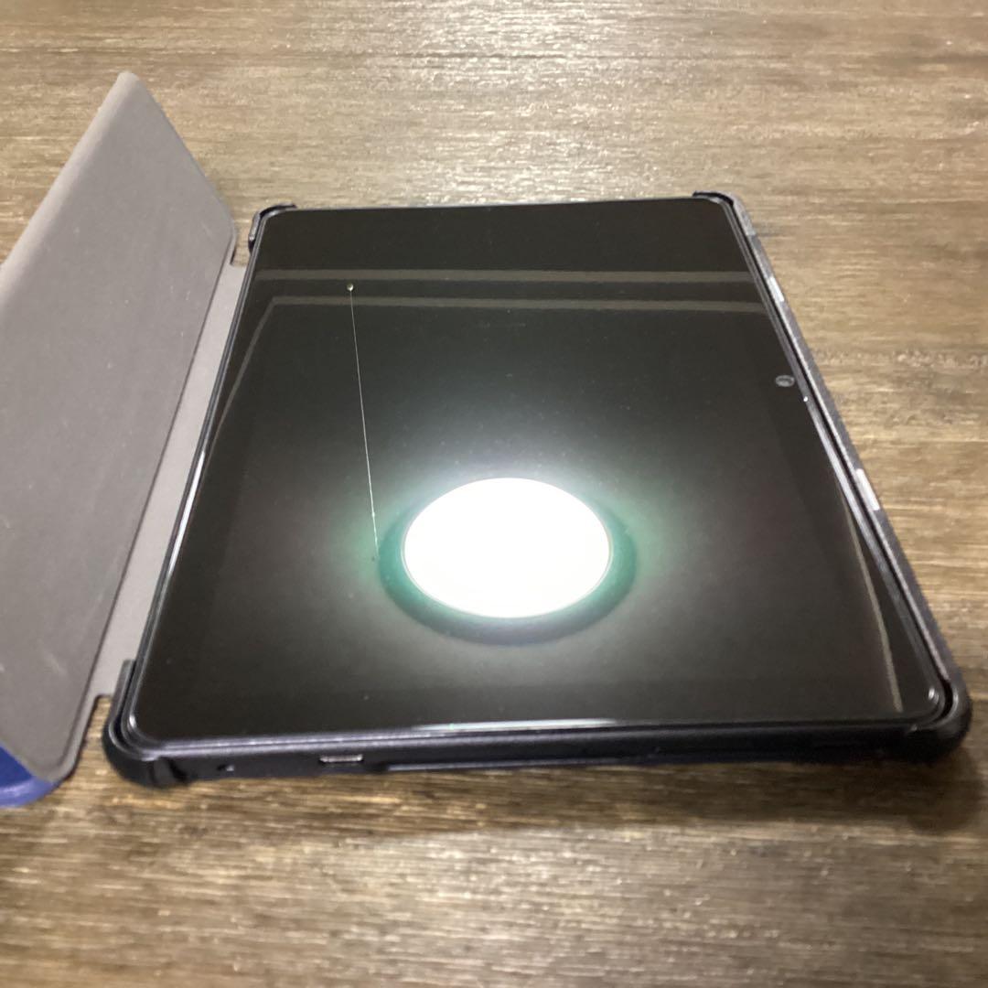 Fire HD 10 タブレット 本体＋ネイビーのカバーとガラスフィルムのセット