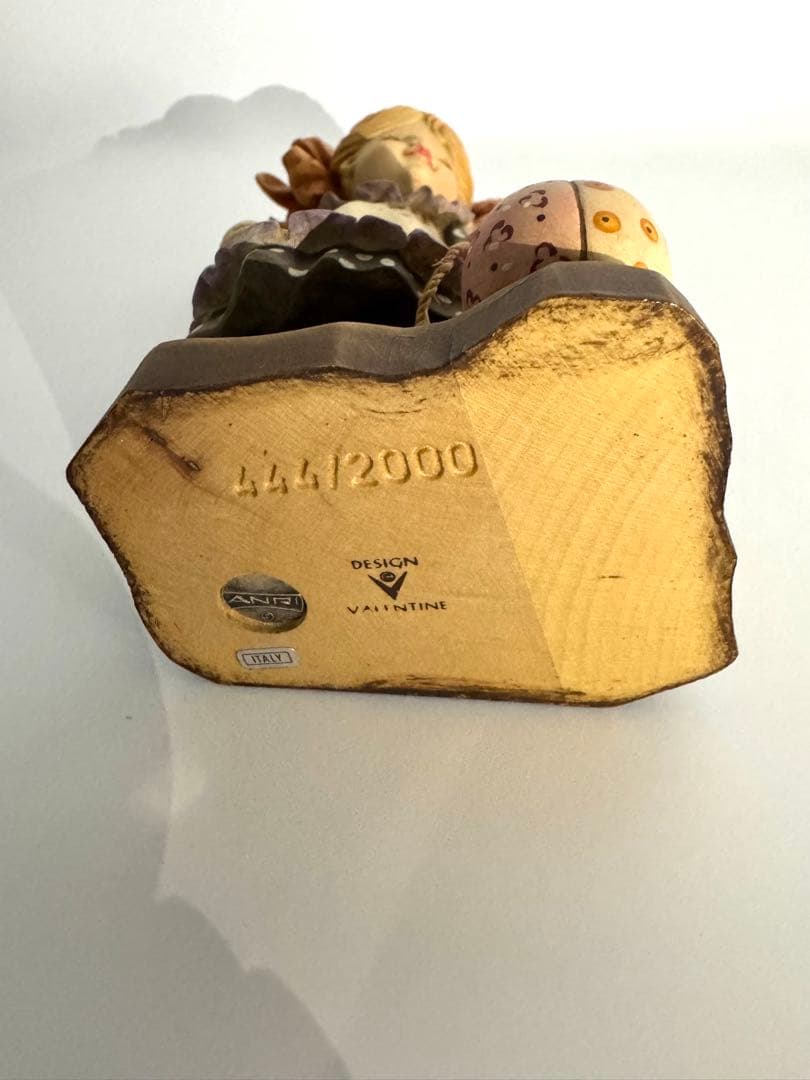 ANRI 木彫り人形 2000体限定 なわとび　アンリ フィギュア フィギュリン