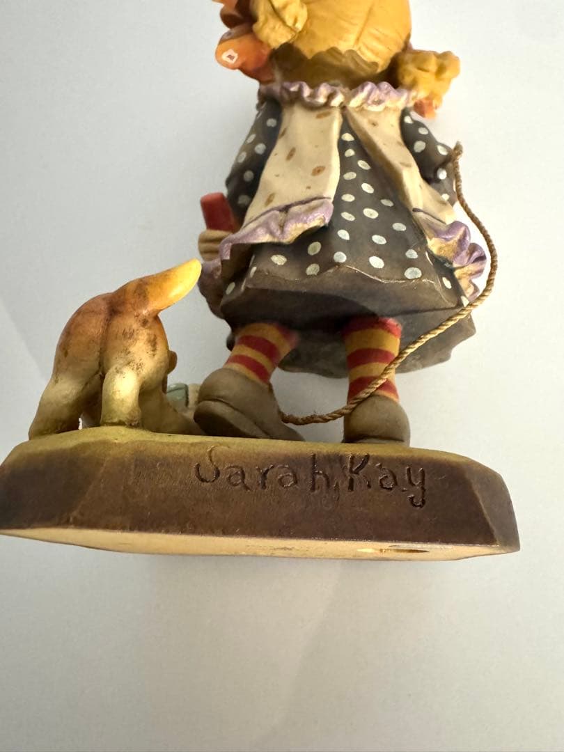 ANRI 木彫り人形 2000体限定 なわとび　アンリ フィギュア フィギュリン