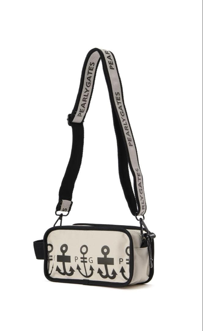 新品PEARLY GATES パーリーゲイツアンカー柄ショルダーバッグ