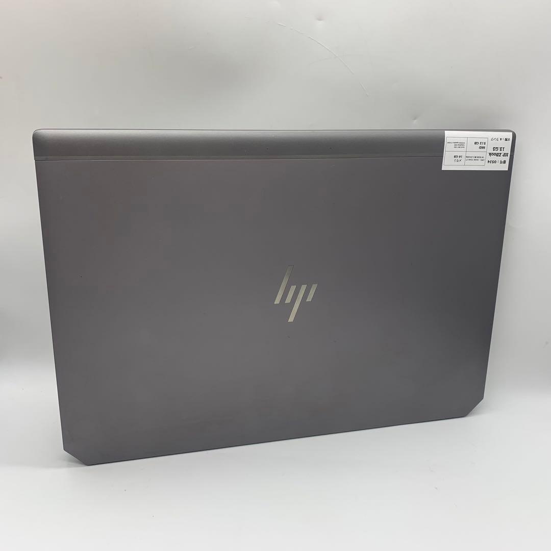 HP ZBook 15 G5 | Core i7 第8世代 | 512 GB