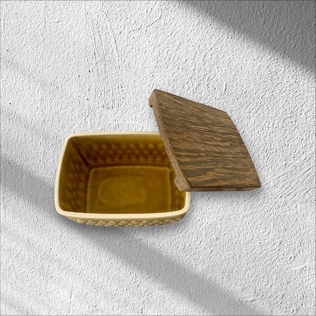 希少❗️北欧ビンテージ・クイストゴー・レリーフRELIEF・バターケース