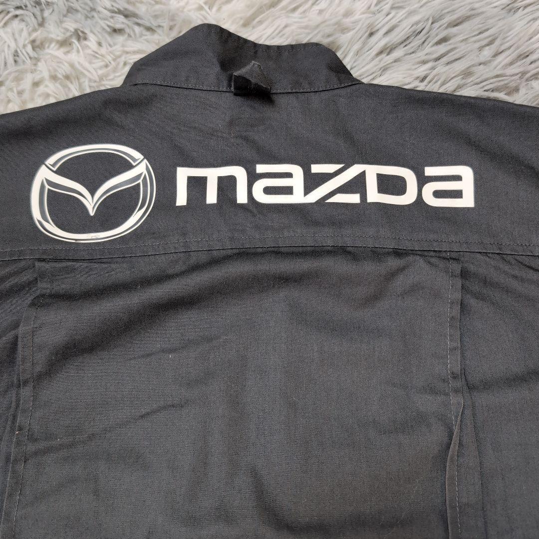 MAZDA スタッフ つなぎ 作業着 LL 夏用
