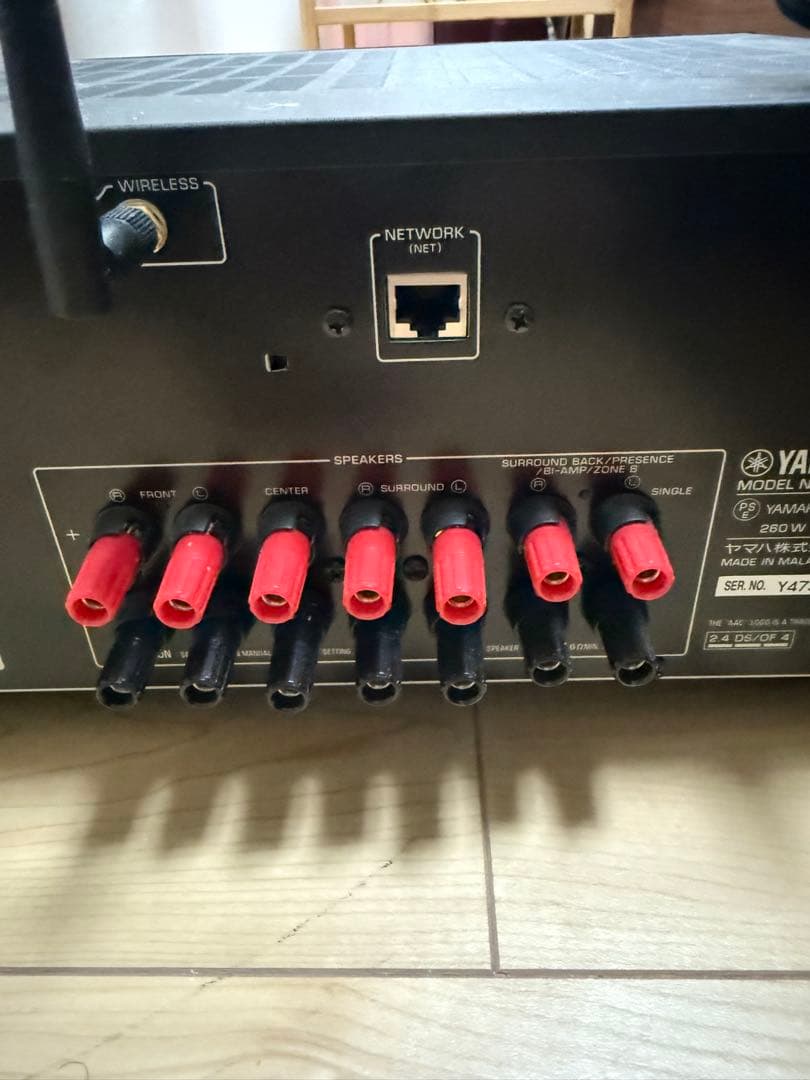 ジャンク YAMAHA RX-V581 AVレシーバー