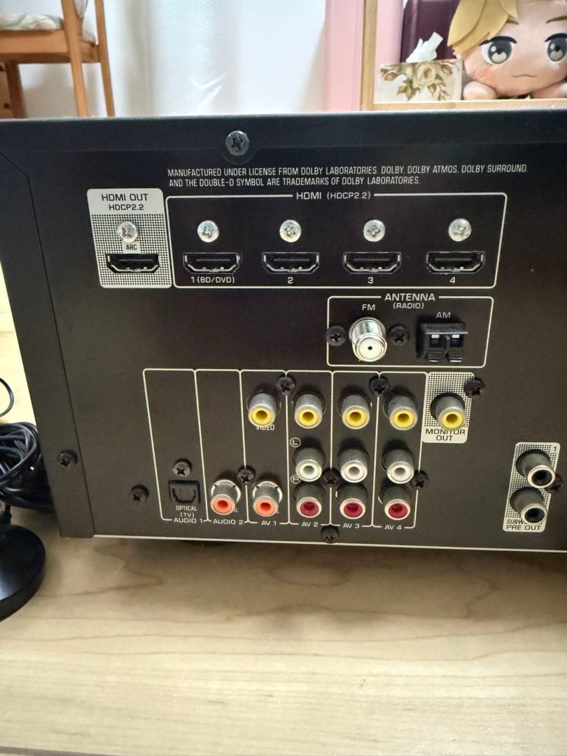ジャンク YAMAHA RX-V581 AVレシーバー
