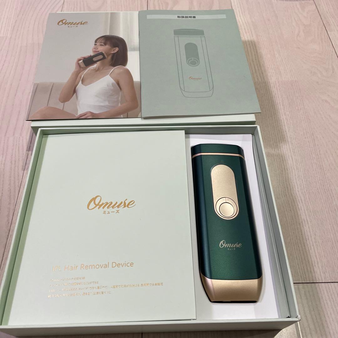 Omuse 脱毛器 国内サロン級 光美容器 メンズ 髭 レディース