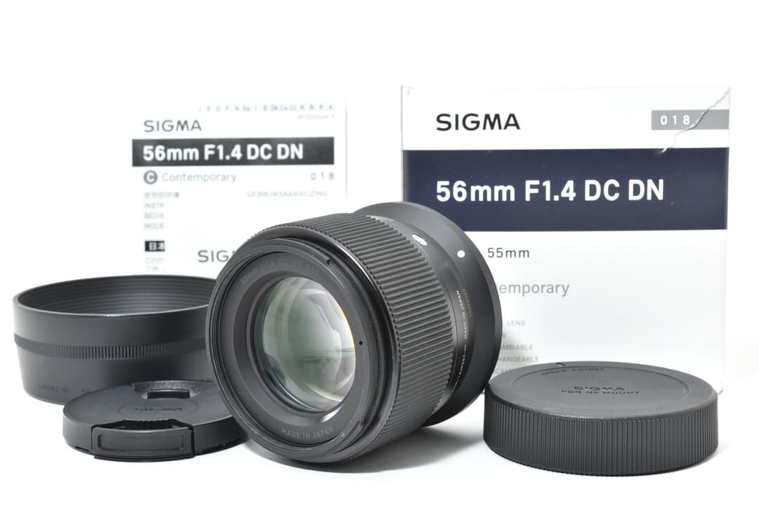 レンズ(単焦点) Sigma 56mm 1.4 DC DN Contemporary Canon
