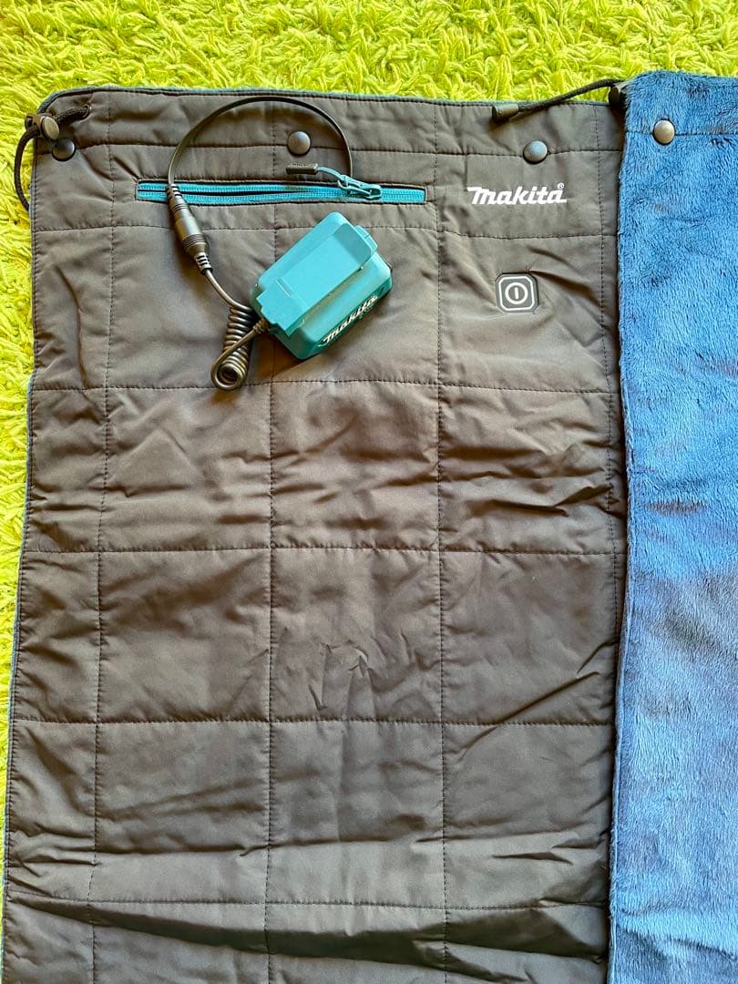 美品マキタ Makita充電式電気毛布 CB200DBKバッテリーホルダーセット