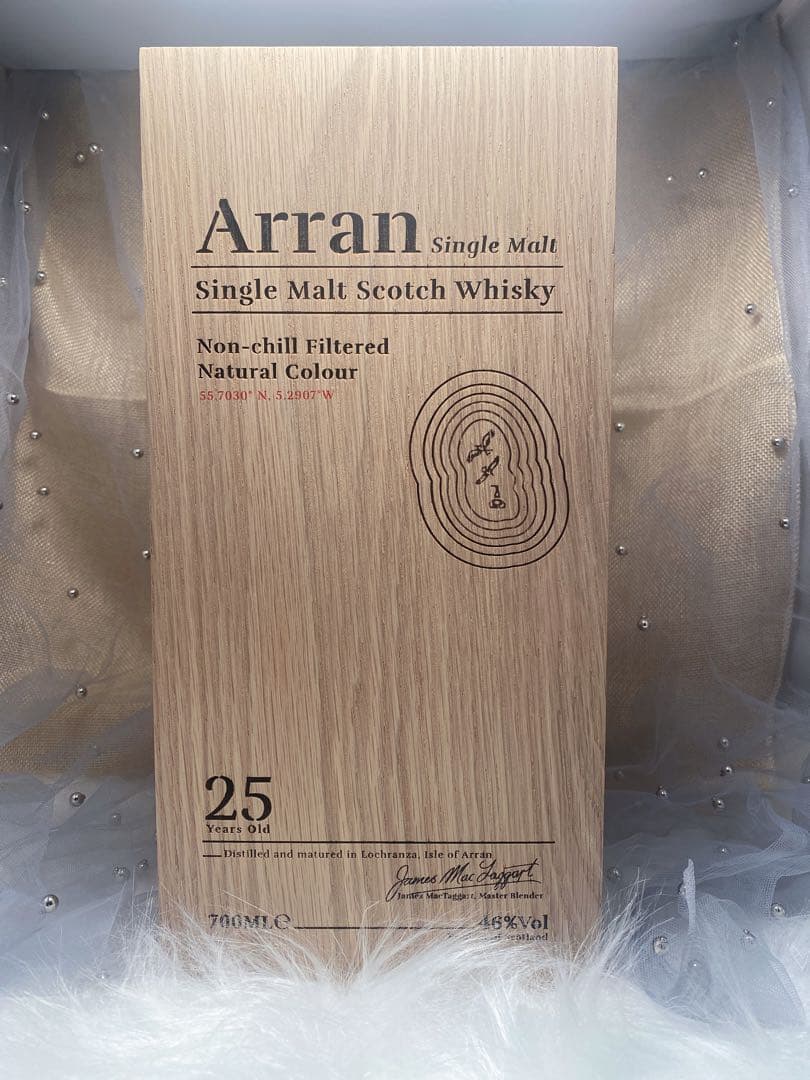アラン25年 700ml シングルモルト ウイスキー 46度 箱付