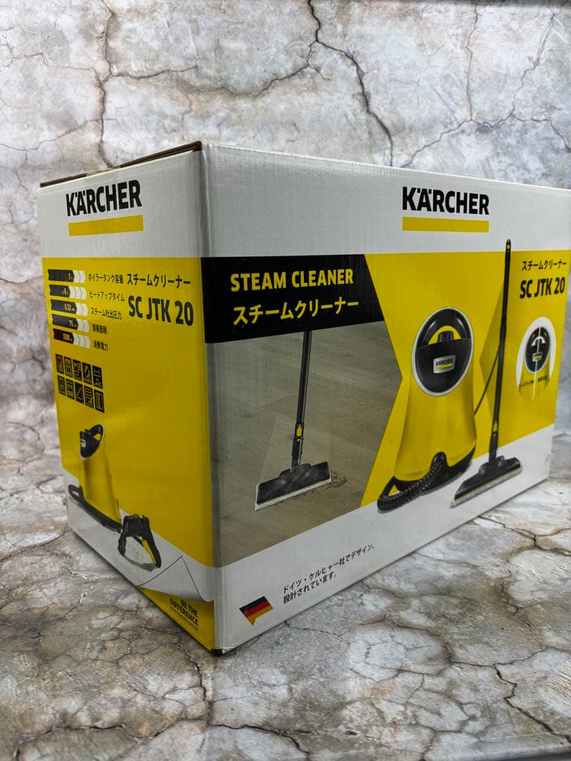 【新品未使用】ケルヒャー スチームクリーナー SC JTK 20