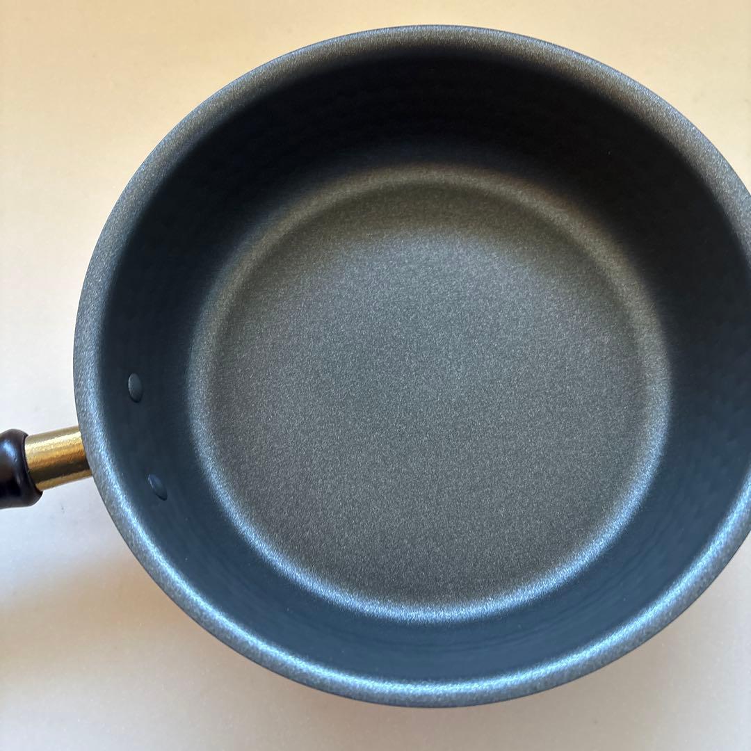 新光金属　フッ素加工　 銅製フライパン 新光堂 日本製 純銅 21㎝