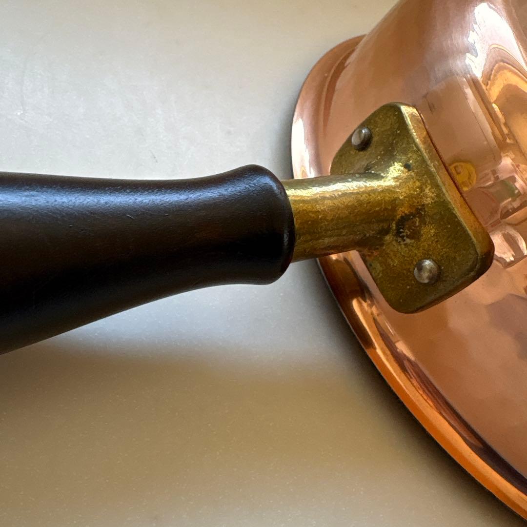 新光金属　フッ素加工　 銅製フライパン 新光堂 日本製 純銅 21㎝