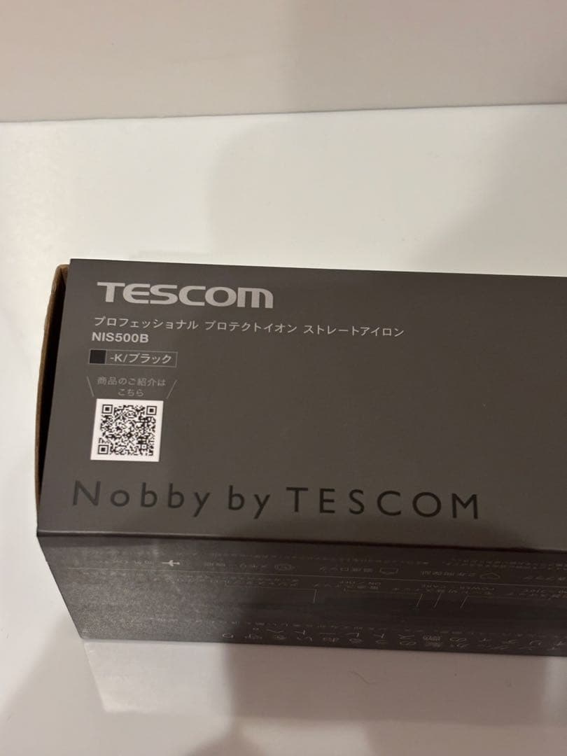 TESCOM Nobby ストレートアイロン NIS500B ブラック