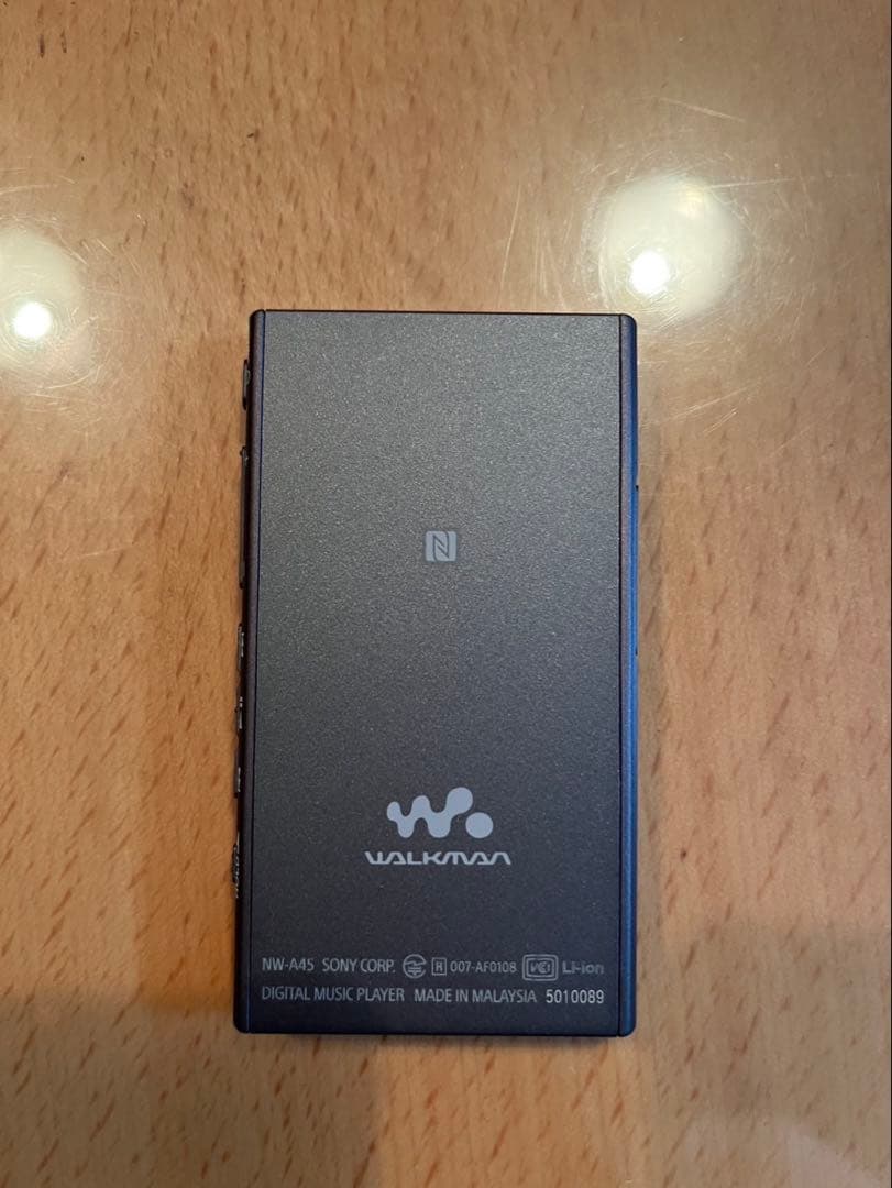 SONY ウォークマン NW-A45 グレイッシュブラック