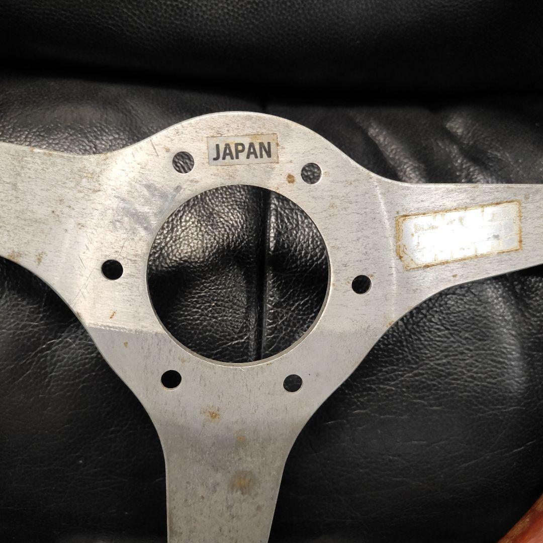 h*x様 Izumi ハンドル ウッド レザー 3本スポーク