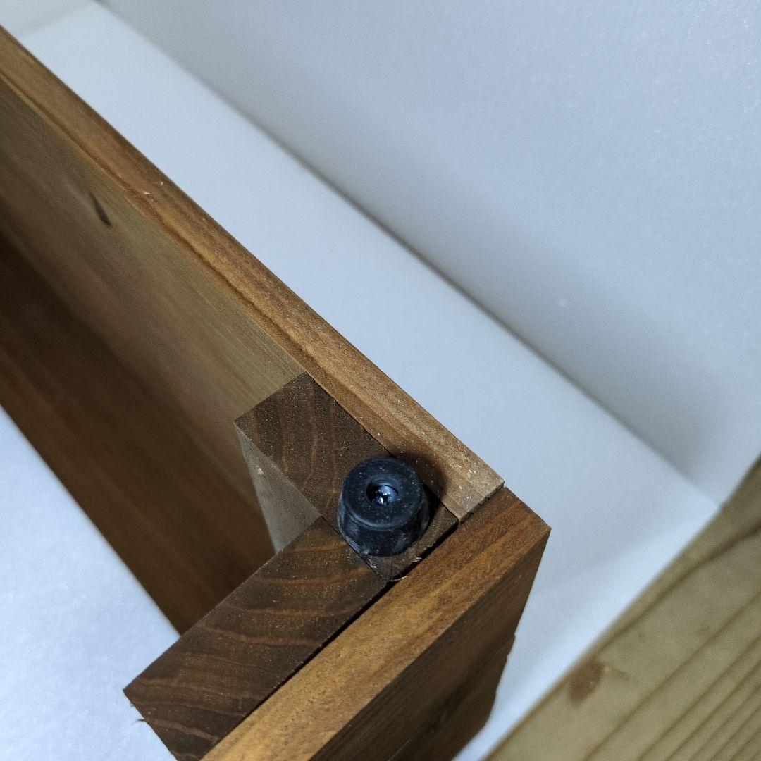 NV22 杉板カバーセット　オーバーフロー加工　木枠　ビオトープ　メダカ