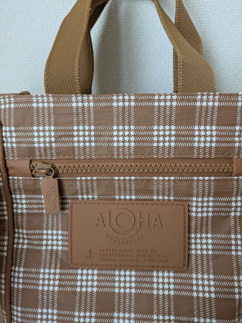 【美品】ALOHACOLLECTION 2WAYバッグ