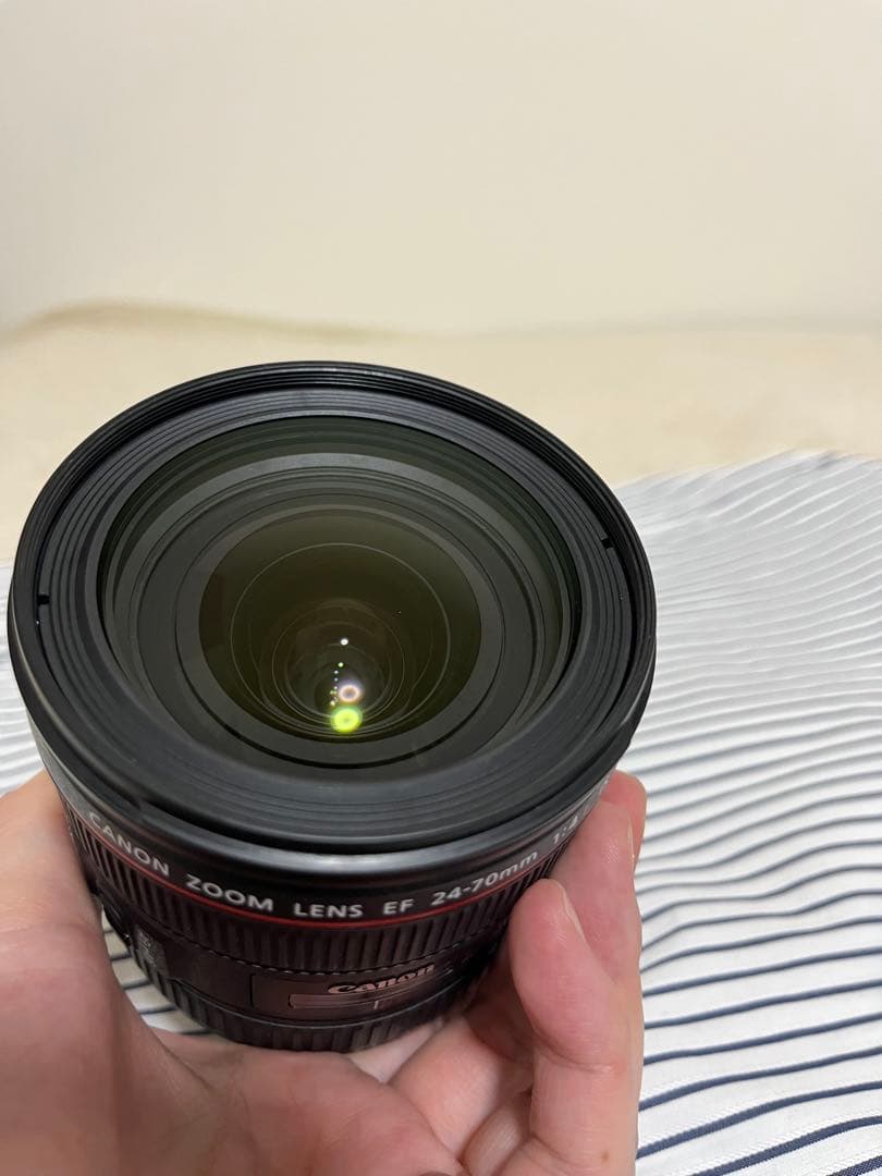故障ありCanon EF 24-70mm f/2.8L USM ズームレンズ
