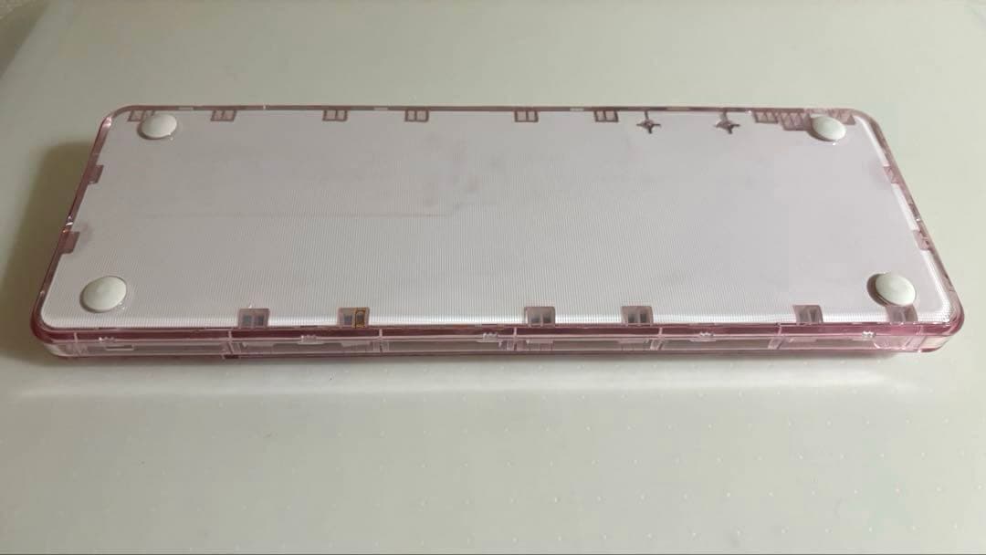 【美品】YUNZII X71 メカニカルゲーミングキーボード（ピンク）