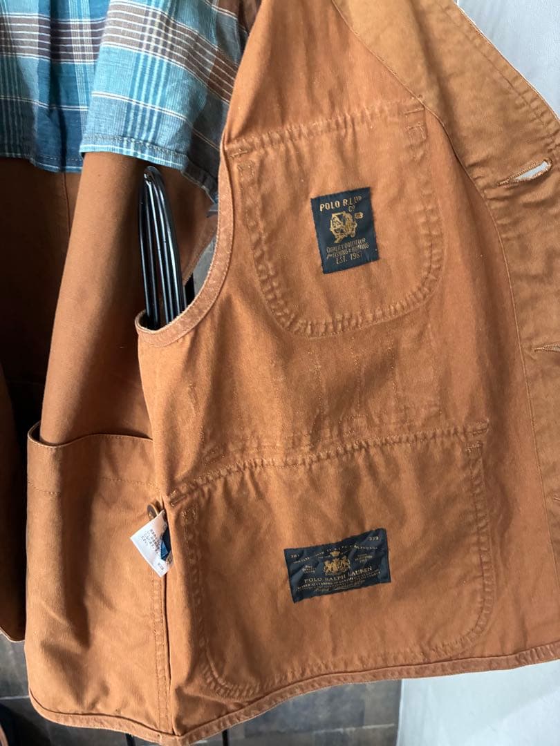 Polo by Ralph Lauren フィッシングベスト L ブラウン