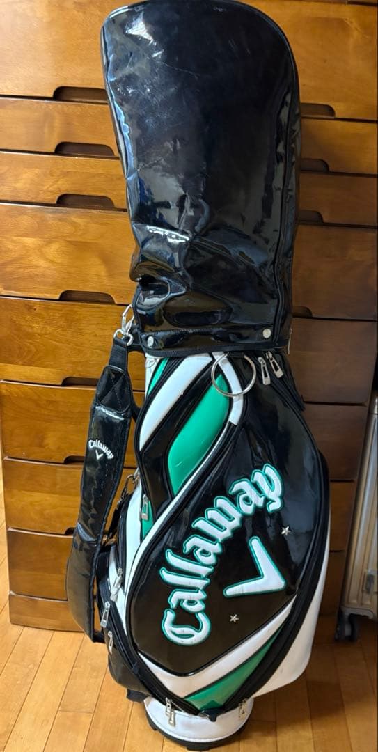 【売り切り値下げ】Callaway キャディバッグ 黒 緑