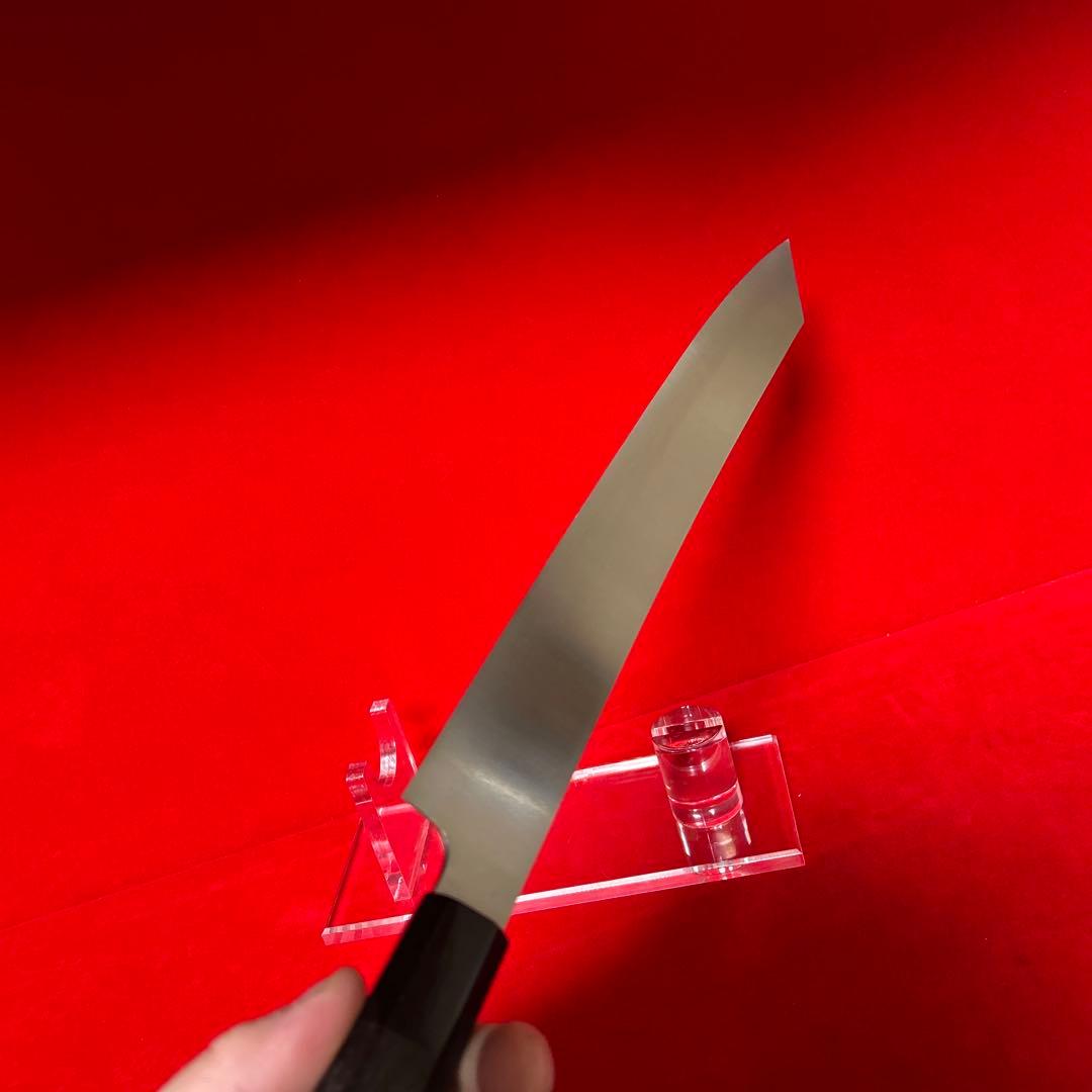 包丁　剣型切付　尺　鏡面仕上げ　切味抜群　箱付未使用品