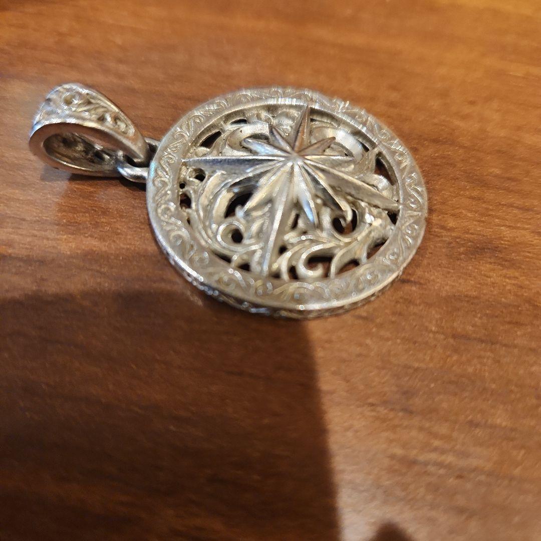 SAAD サード 太陽神 ペンダントトップ Silver925 アラベスク